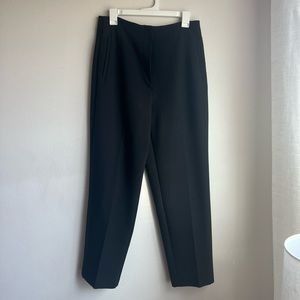 Zara high waited black tailored trousers